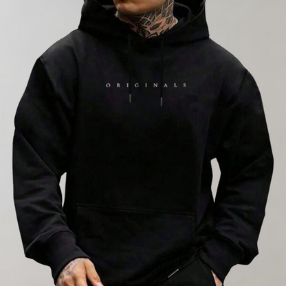 Men's Cozy Oversized Hooded Sweatshirt - VibreMode
