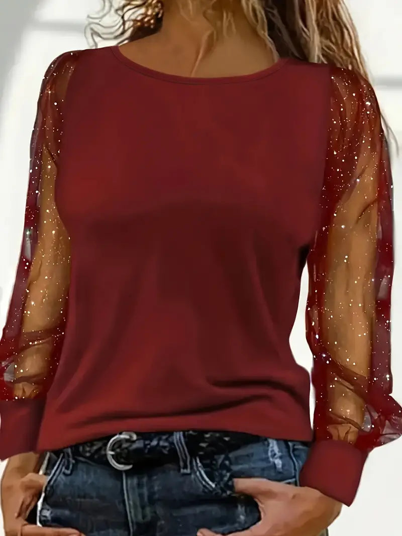 Women's Silk Blouse Formal Occasion - VibreMode