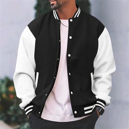 Men's Baseball Jacket Autumn Casual - VibreMode