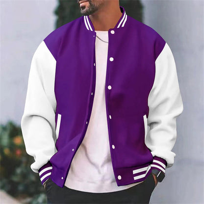 Men's Baseball Jacket Autumn
