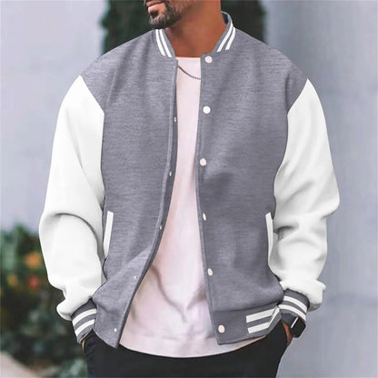Men's Baseball Jacket Autumn Casual