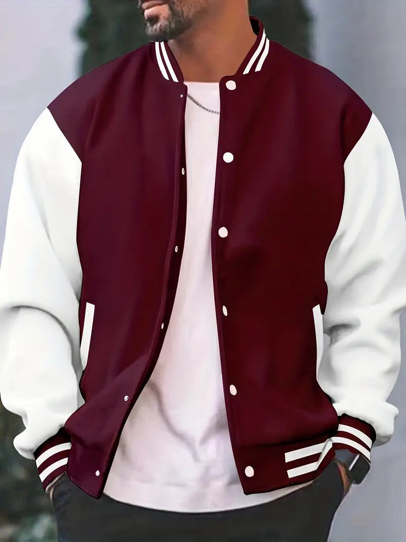 Men's Baseball Jacket Autumn