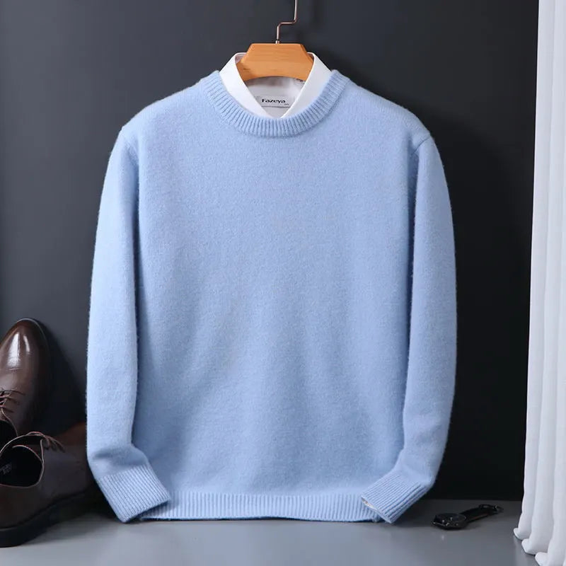 Men's Faux Wool Sweater - VibreMode