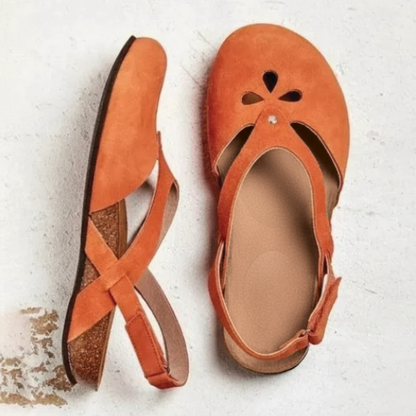 Classic Buckle Strap Flat Sandals