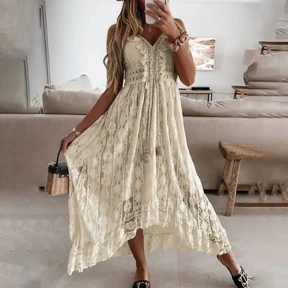 Bohemian Floral Long Dress