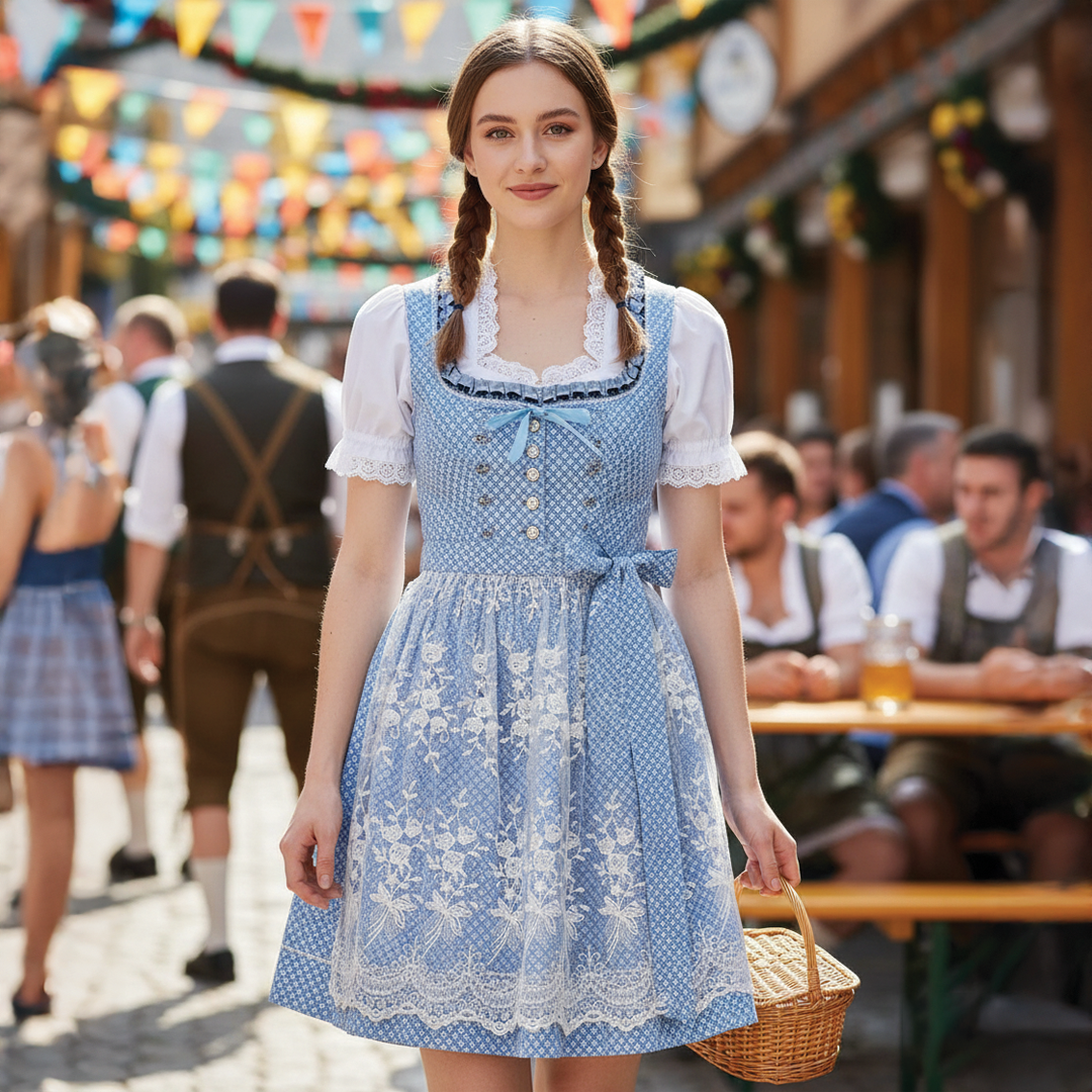 Traditional German Oktoberfest Dress - VibreMode