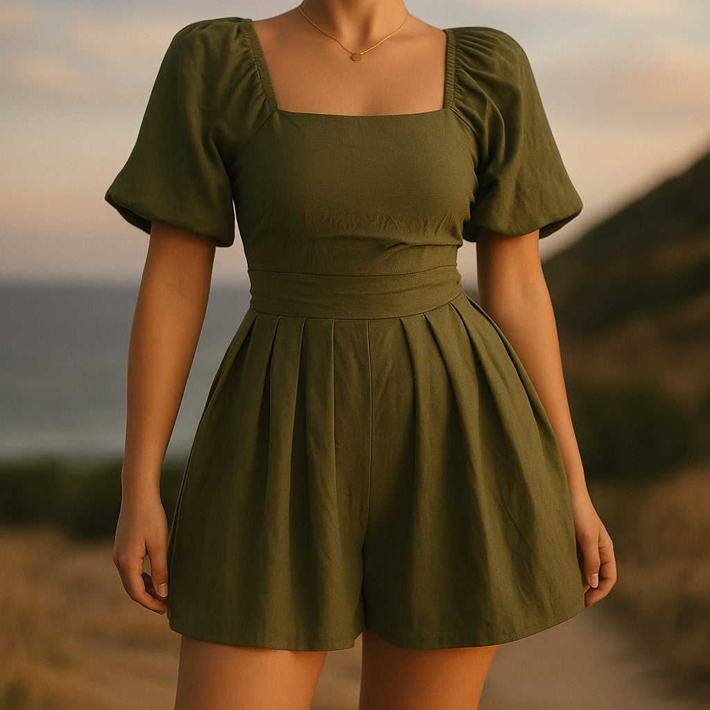 Women's Structured Romper