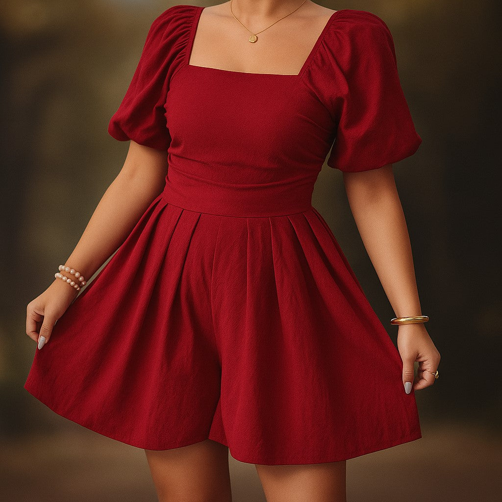 Women's Structured Romper