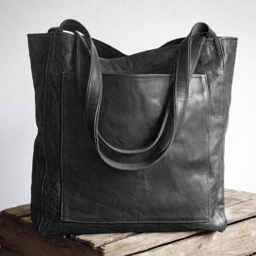 Luxury Genuine Leather Tote Bag