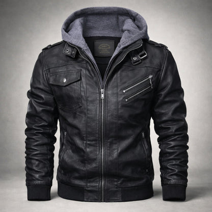 Genuine Brown Biker Jacket