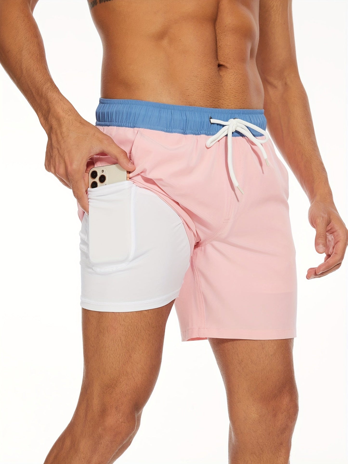 Men's Swim Shorts Inner Pocket