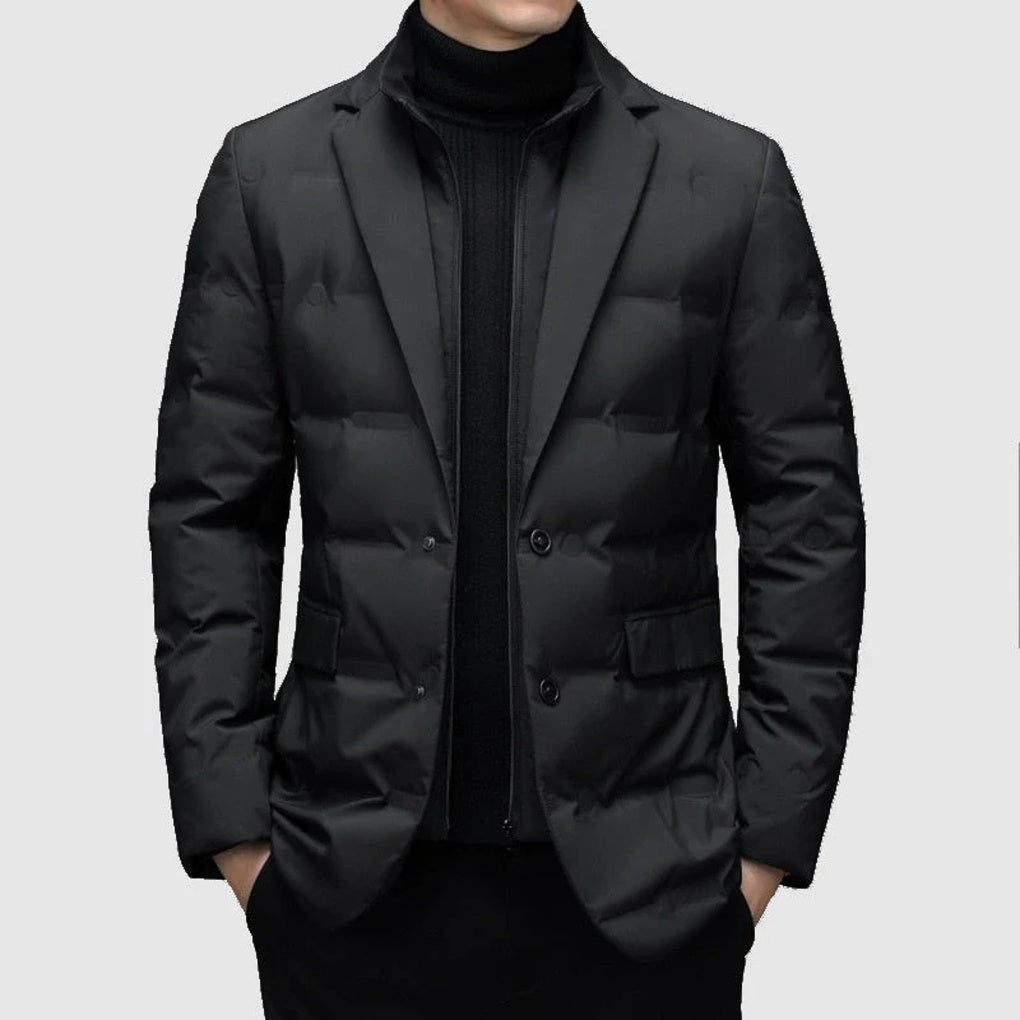 Men's Winter Parka Jacket Waterproof Layer - VibreMode