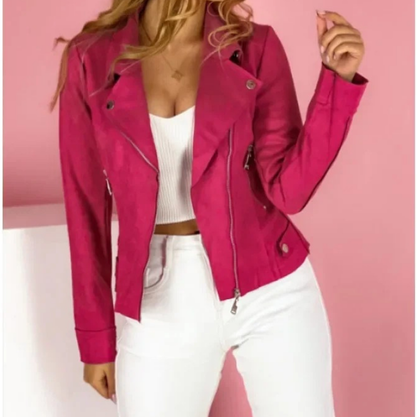 Women's Turn Down Collar Jacket
