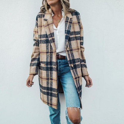 Women's Long Coat Warm Outerwear