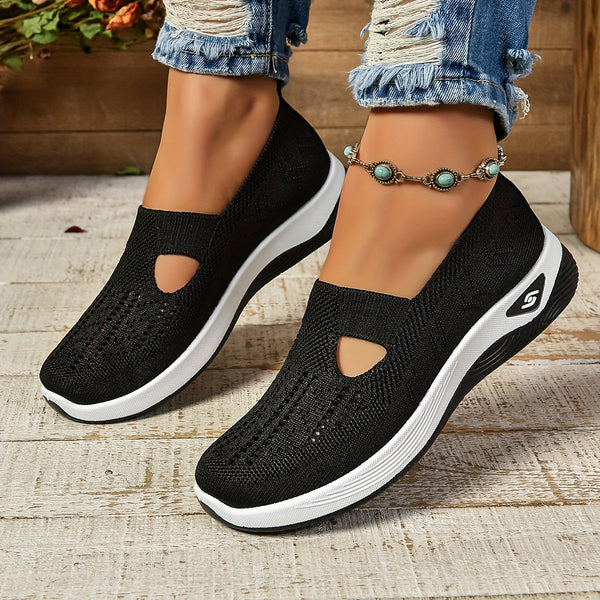 Comfortable Women's Airy Slip On Shoes - VibreMode