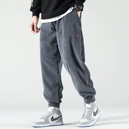 Retro Corduroy Casual Pants