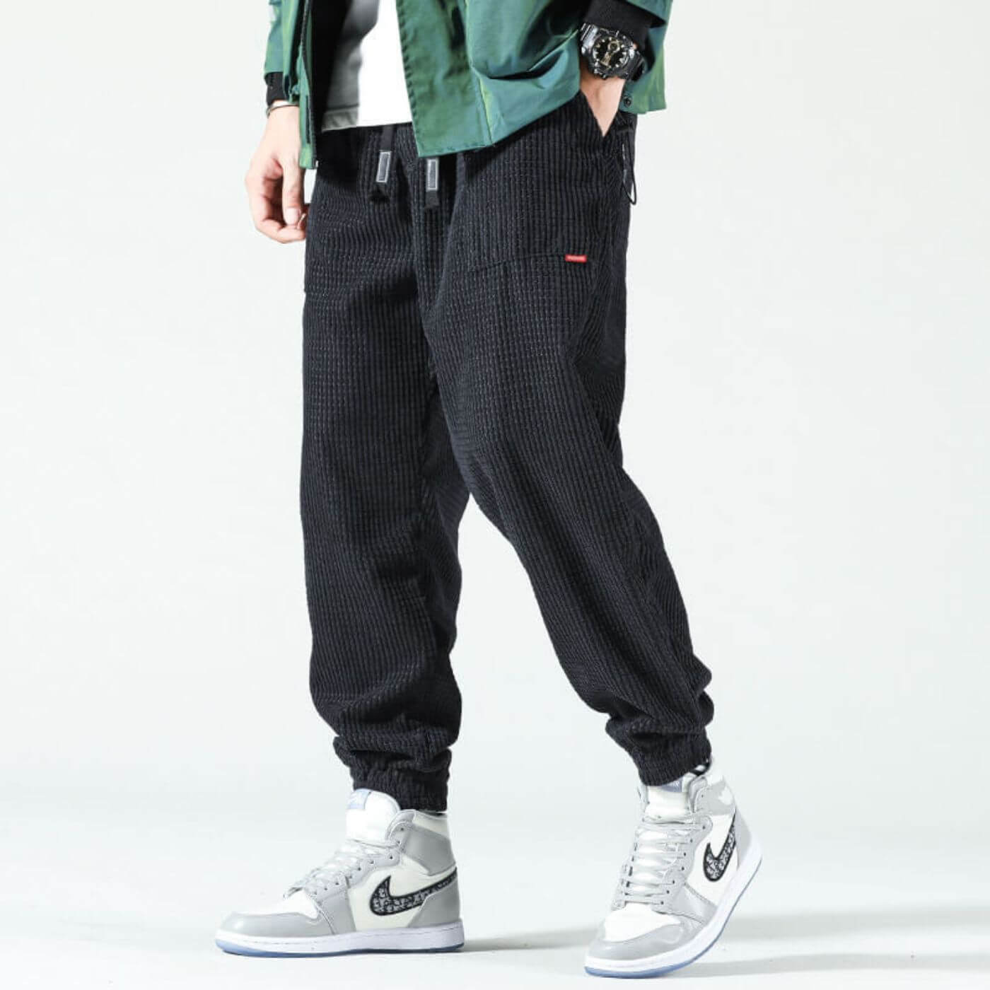 Retro Corduroy Casual Pants