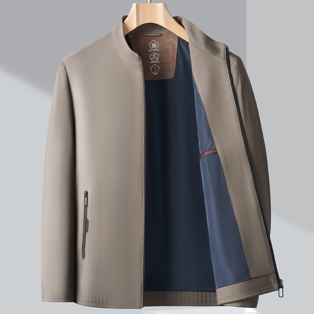 Men's Smart Casual Jacket Rayon Blend Tailored Fit