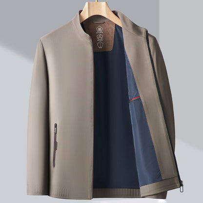 Men's Smart Casual Jacket Rayon Blend Tailored Fit