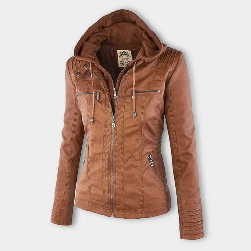 Ladies Lightweight Spring Hoodie Coat