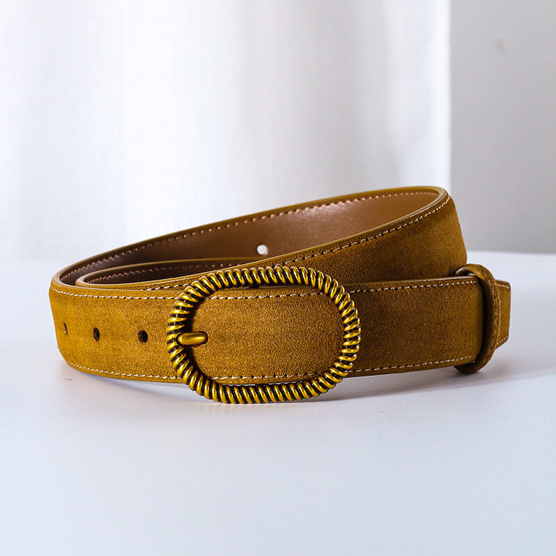 Soft Leather Waist Belt