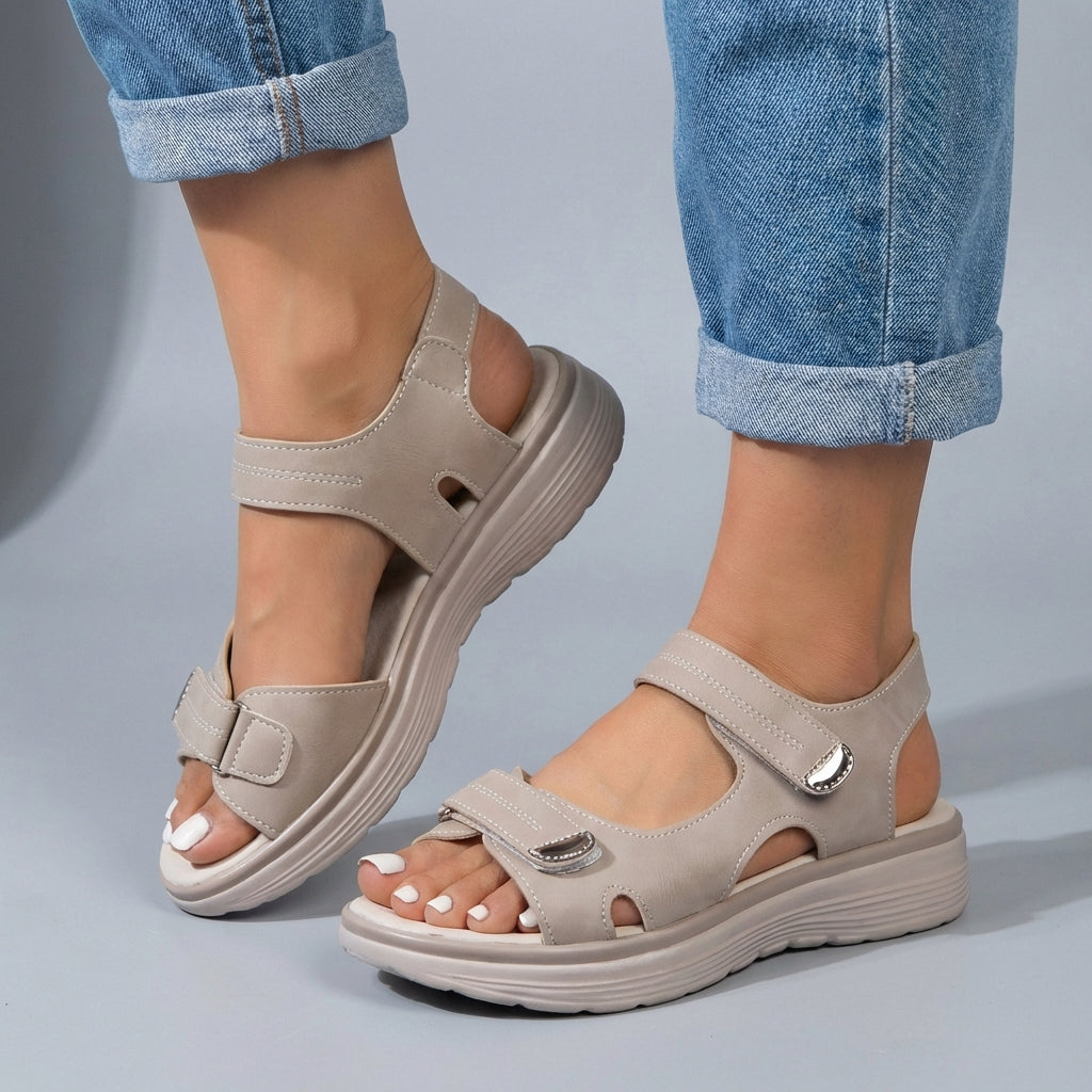 Women's Platform Sandals Adjustable Fit