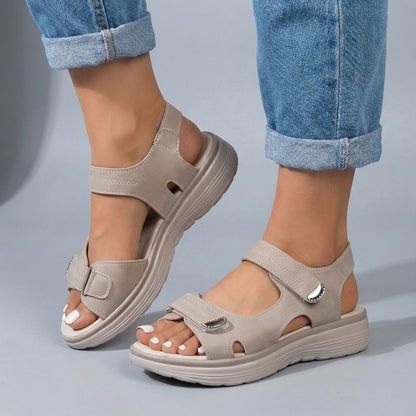 Women's Platform Sandals Adjustable Fit
