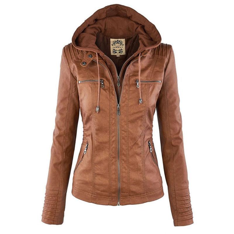 Ladies Lightweight Spring Hoodie Coat - VibreMode