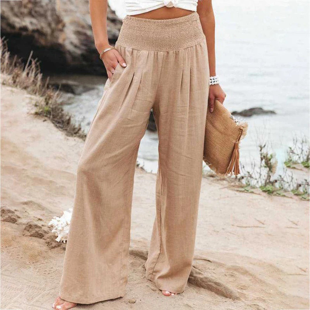 Women's Linen Stretch Pants