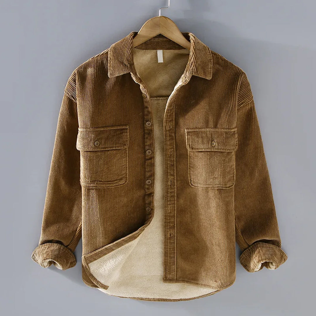 Stylish Mens Spring Casual Button Jacket - VibreMode