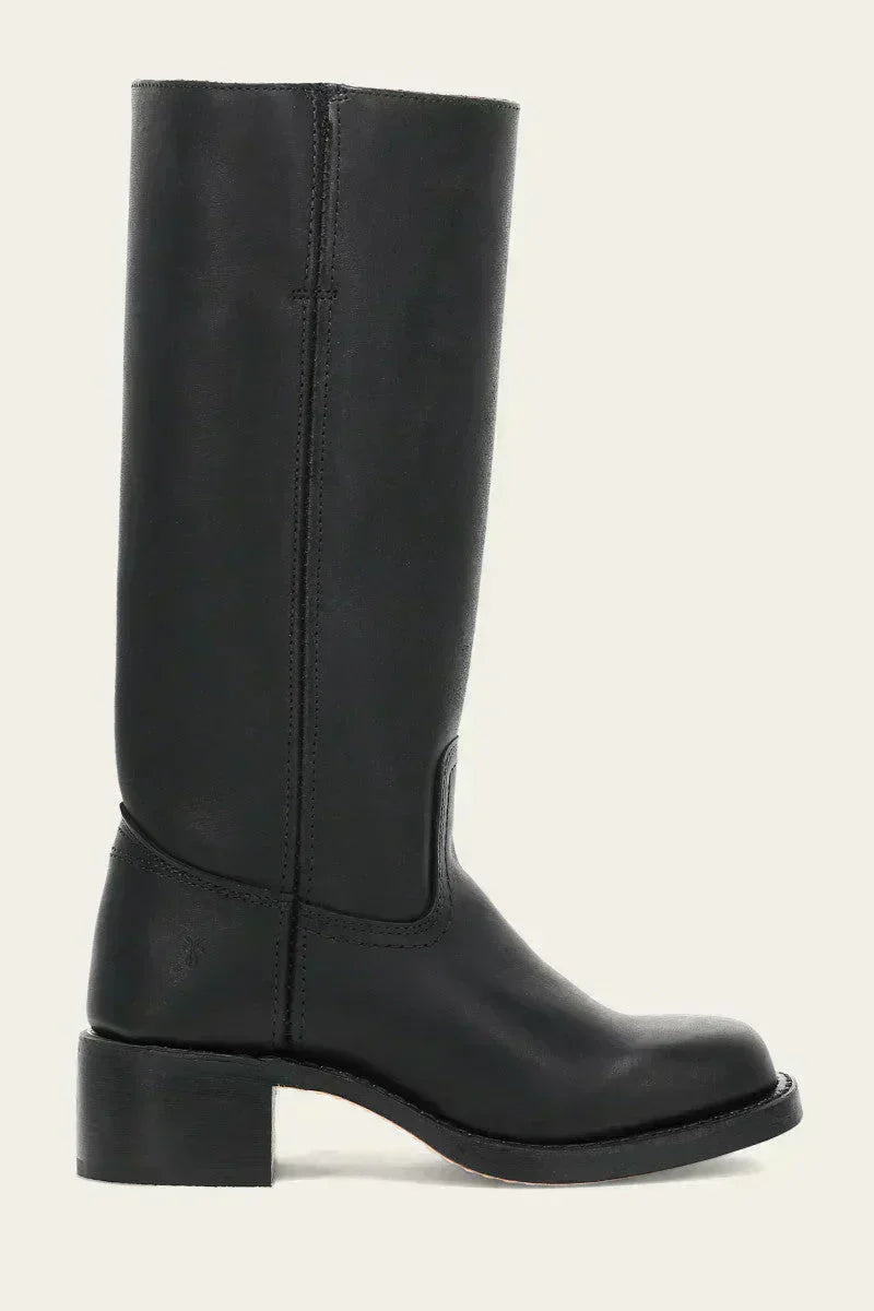 Women's Mid-Calf Boots Closed Toe Block Heel