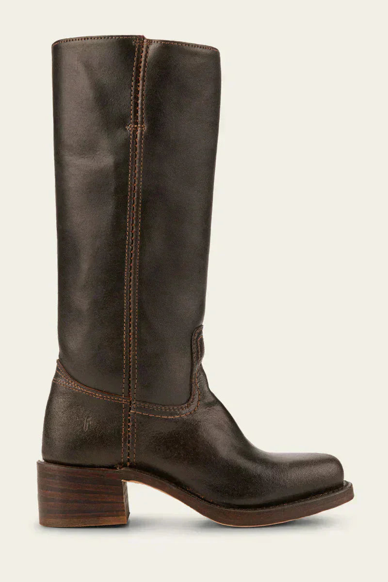 Women's Mid-Calf Boots Closed Toe Block Heel