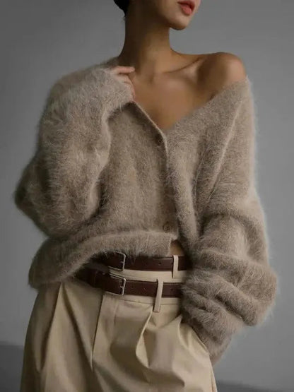 Women's Soft Cardigan Cozy Lightweight - VibreMode