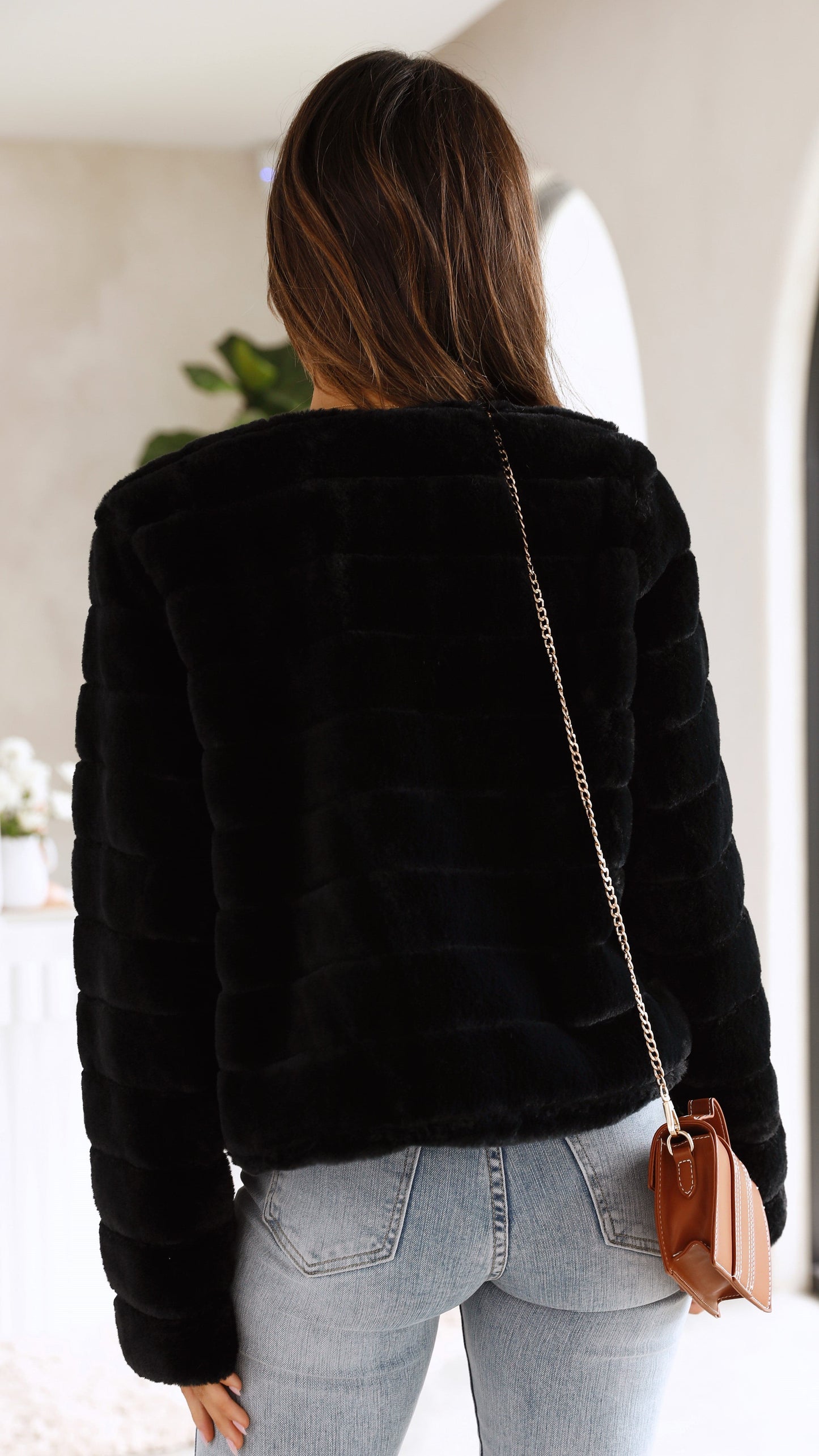 Women's Crop Jacket Cotton