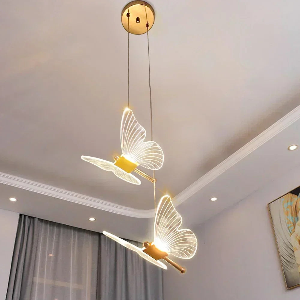 Butterfly Pendant Lamp Led Magical