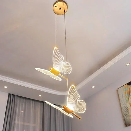 Butterfly Pendant Lamp Led Magical