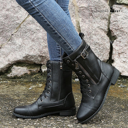 Pink Ladies Ankle High Snow Boots - VibreMode