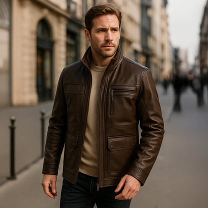 Radcliffe Men's Leather Jacket