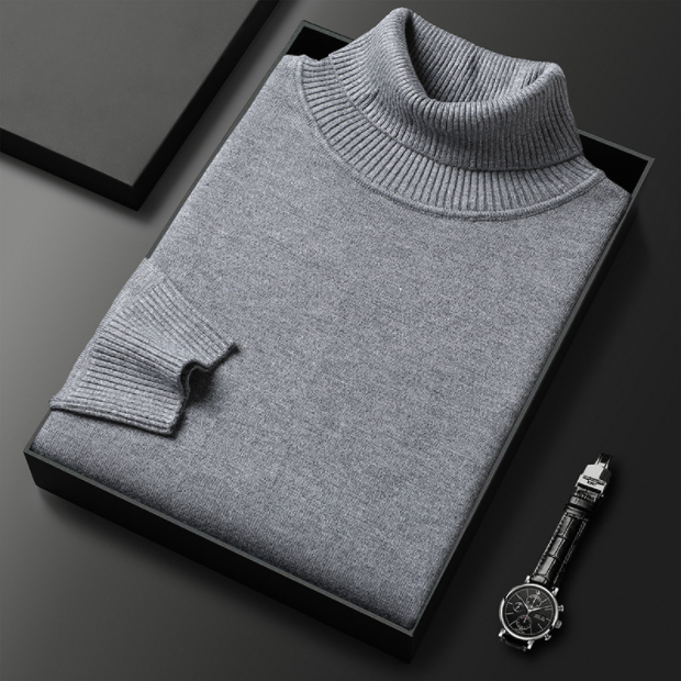 Stylish Men's Lightweight Crew Neck Sweater