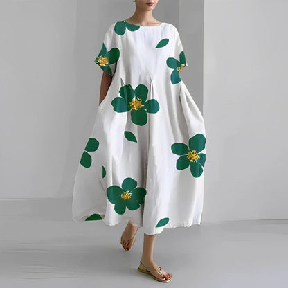 Pretty Lightweight Summer Dress - VibreMode
