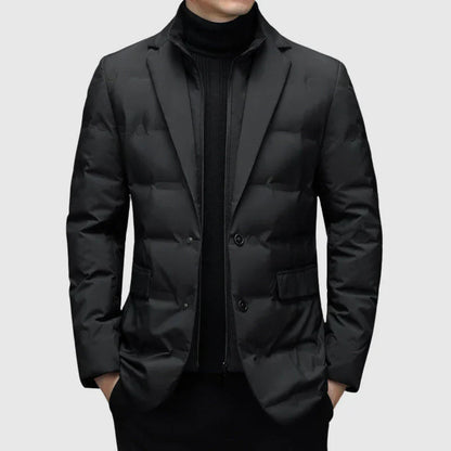 Men's Padded Winter Blazer - VibreMode