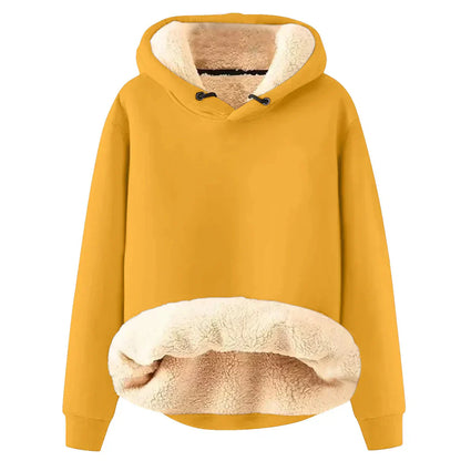 Women's Fleece Lined Hoodie Soft Warm