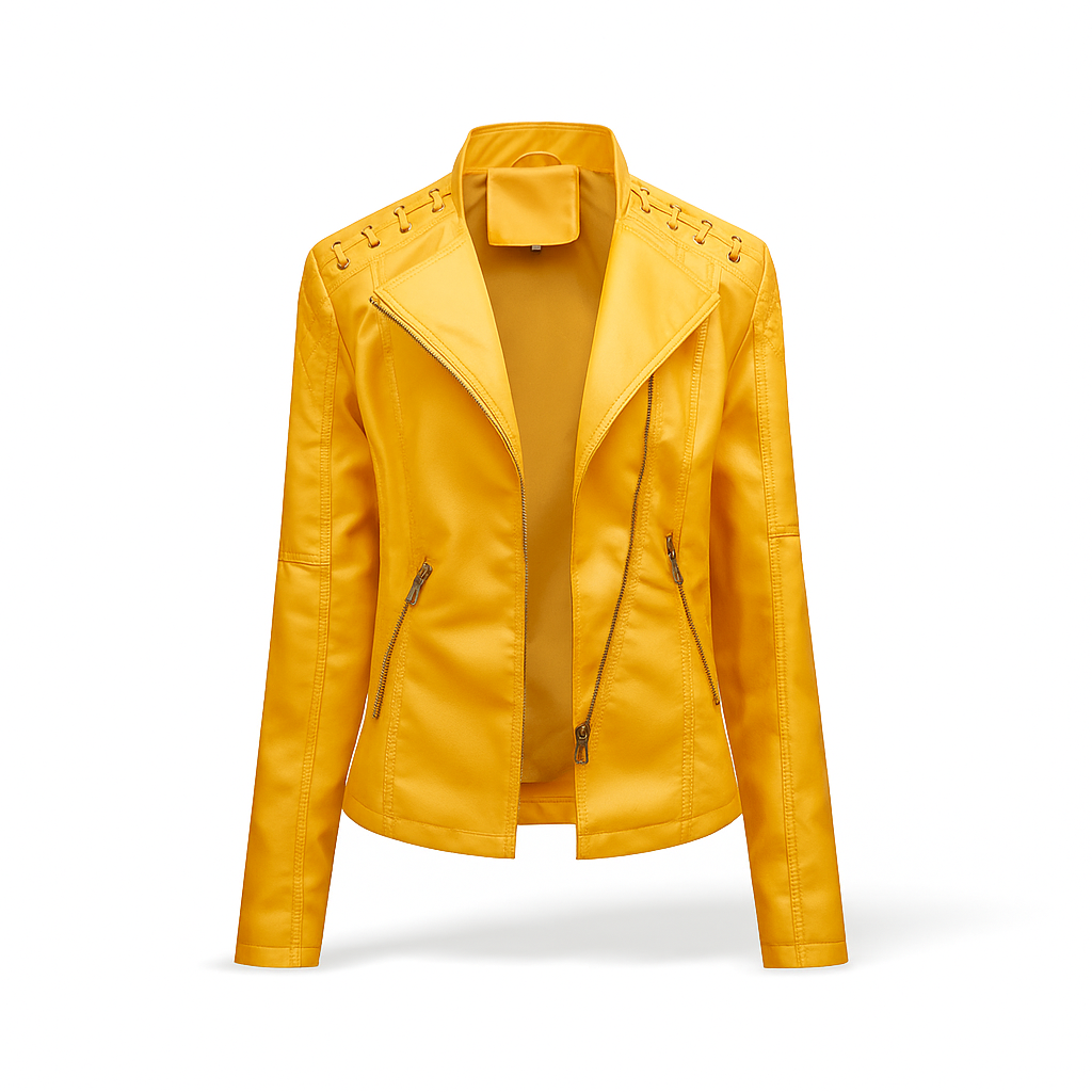 Lea Womens Lambskin Autumn Jacket