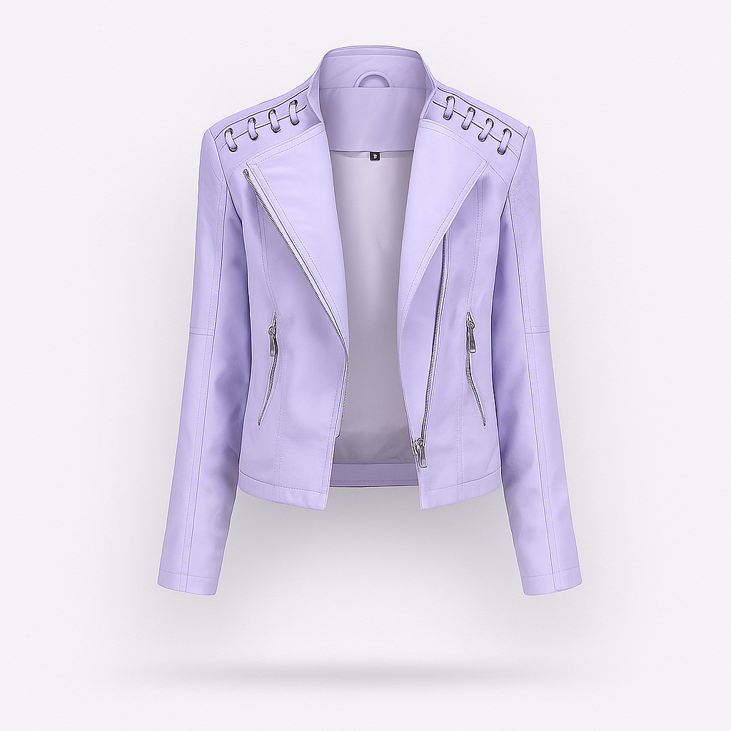 Lea Womens Lambskin Autumn Jacket