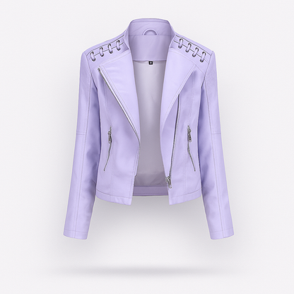 Lea Womens Lambskin Autumn Jacket
