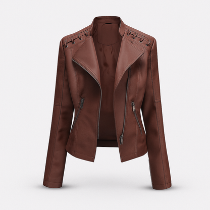 Lea Womens Lambskin Autumn Jacket