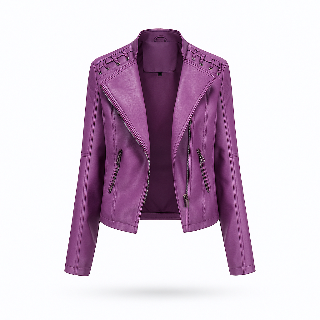 Lea Womens Lambskin Autumn Jacket