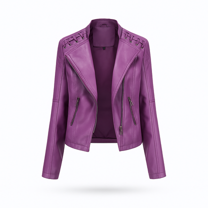 Lea Womens Lambskin Autumn Jacket
