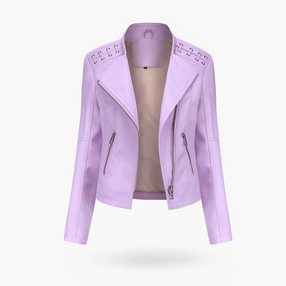 Lea Womens Lambskin Autumn Jacket