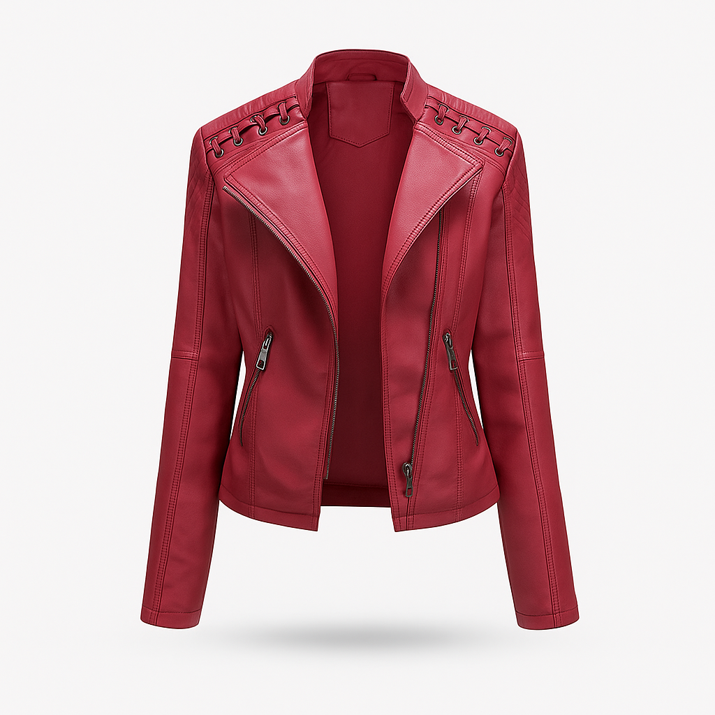 Lea Womens Lambskin Autumn Jacket